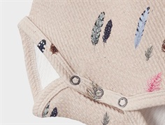 Name It body crystal gray med fjerprint